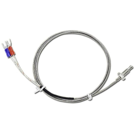 Dây dò nhiệt độ, dò nhiệt Can K , Cảm biến nhiêt,đầu dò nhiệt chân ốc M6/M8 0-800°C