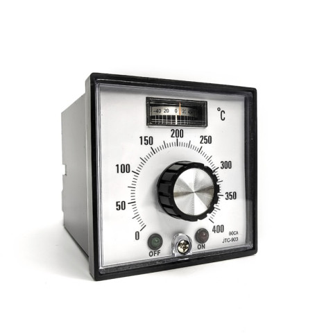 Đồng hồ nhiệt độ JTC-903, bộ điều khiển nhiệt độ 0-399°C. Kích thước mặt 96×96mm