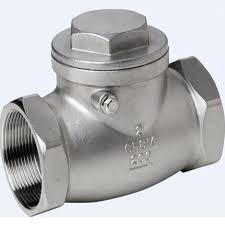 Van 1 chiều lá lật, Chất liệu inox304.Chịu áp lực cực tốt.DN15/21mm,DN20/27mm,DN25/34mm,DN32/42mm