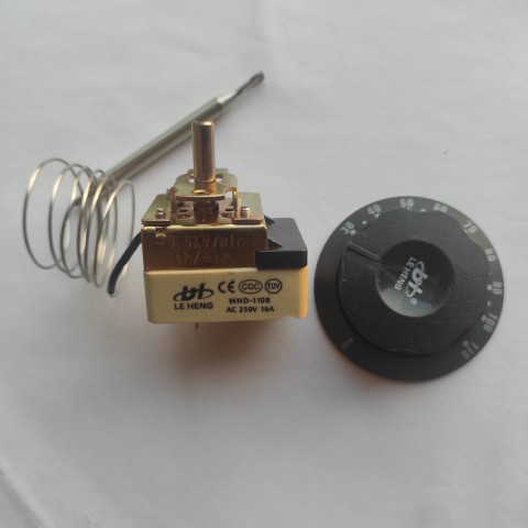 Thermostat - Núm vặn bếp chiên, Rơle máy nước nóng, bộ điều chỉnh nhiệt độ nồi phở, nồi cháo, bánh cuốn
