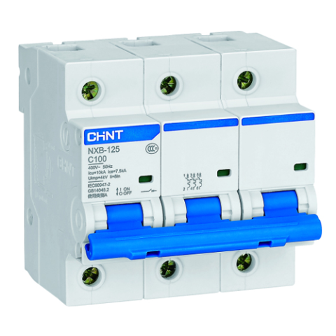 Aptomat 3P 4P /380V 100A 40A CB 3 pha C40 C32 C63 MCB attomat 380V