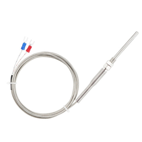 Can K-Dây dò nhiệt,Dò độ K dạng khuyên cài,Sensor nhiệt.dải nhiệt từ0-800°c,đầu dò dài 5cm 10cm,dây dài 2mét,3 mét,5 mét